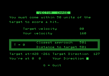 Vector Chase